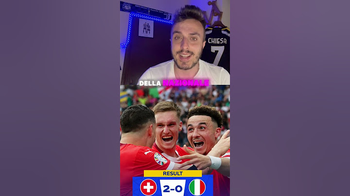 (SUPERSFOGO) Svizzera-Italia 2-0..ENNESIMO FALLIMENTO!