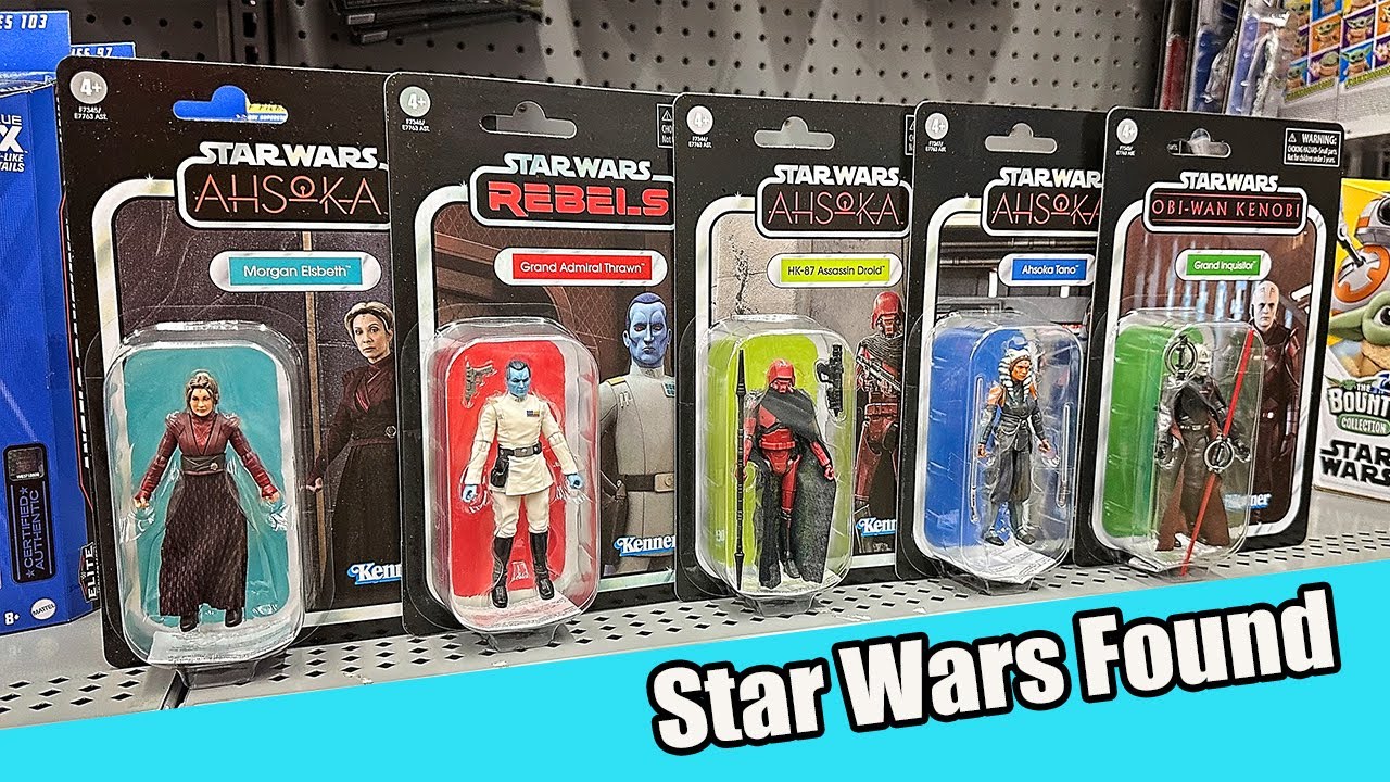New Stars Wars Figures and Funko Multiple Walmarts Toy Hunt YouTube