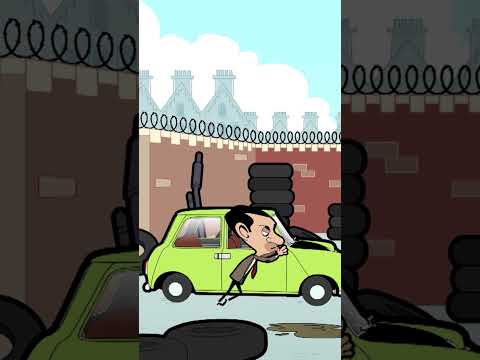 La voiture de Mr Bean est tombée en panne ! #shorts #mrbean #mrbeanfrance #animation