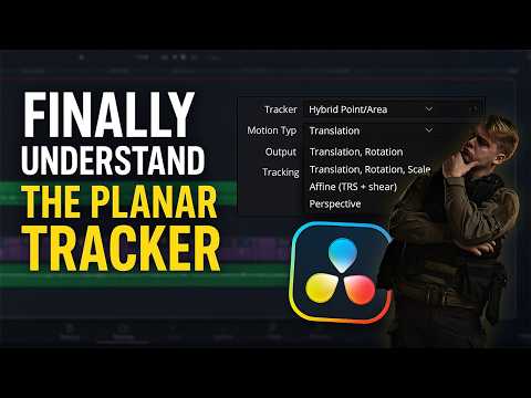 Master the Planar Tracker to create awesome effects in DaVinci Resolve