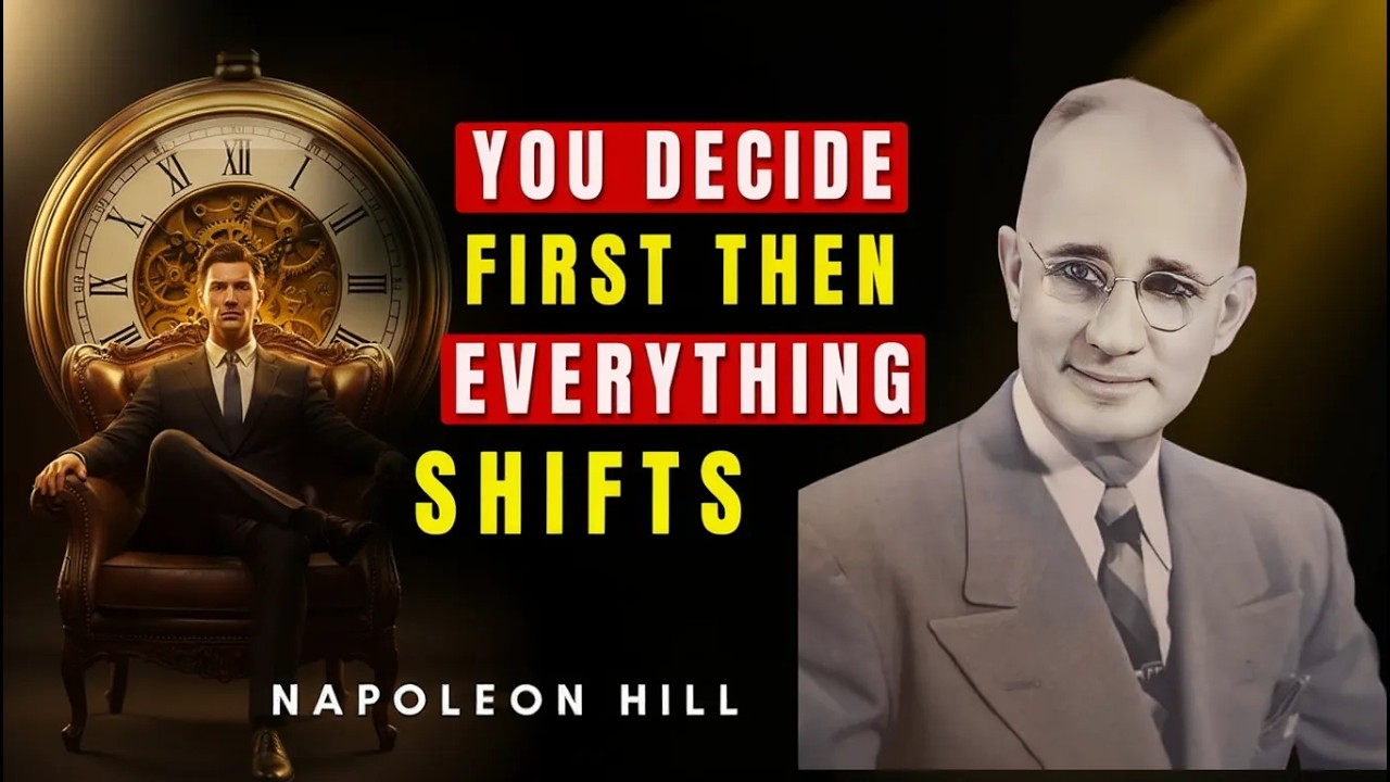 When You Truly Decide You Want A Good Life, Everything Starts Shifting   Napoleon Hill