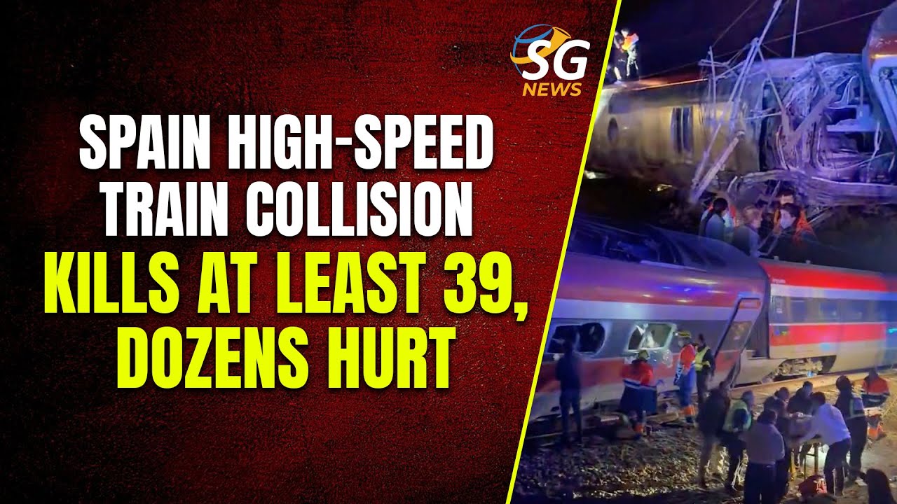 Spain High-speed Train Collision Kills At Least 39, Dozens Hurt | SG News