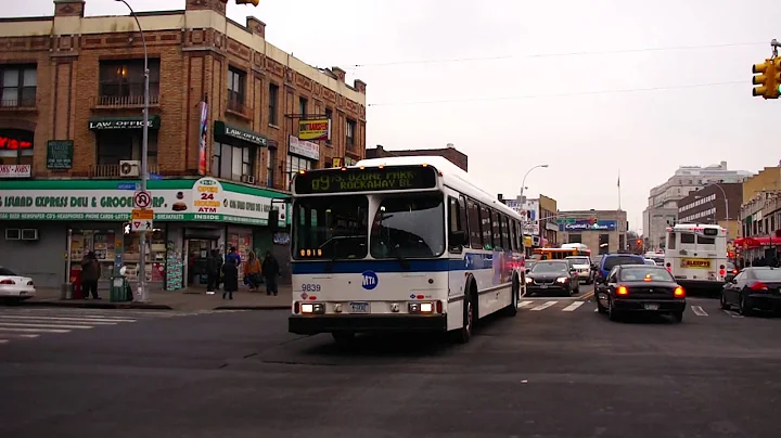 MTA Bus Company 1996 NovaBus RTS-06 8912 & 1999 Orion V CNG 9839 On The Q9