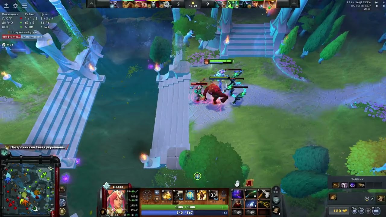 dota2 TOP 1 MARCI PLAYER dotabuff-stratz-opendota