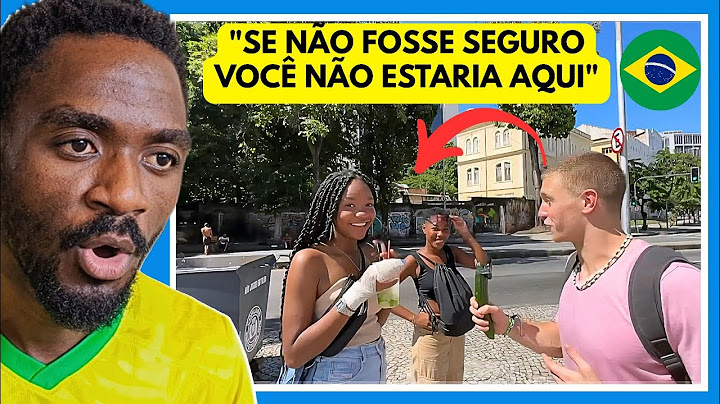 Gringo had the COURAGE to ask CARIOCAS about SAFETY in Rio de Janeiro