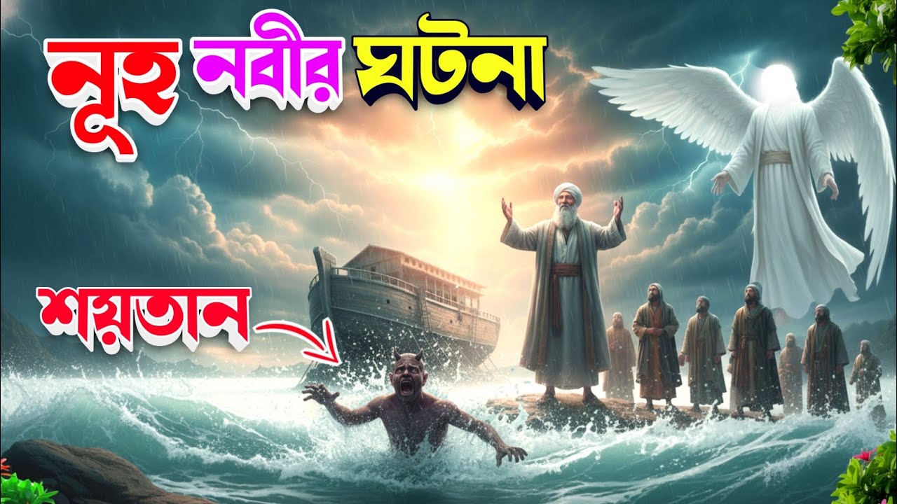 নূহ নবীর নৌকার ঘটনা | নূহ (আঃ ) জীবন কাহিনী | ইসলামিক কাহিনী | #নবীদের_কাহিনী #নুহ_নবীর_কাহিনী
