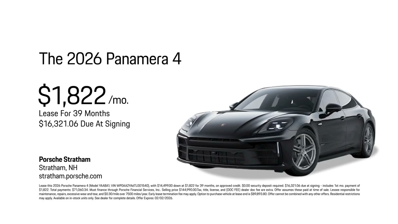 Porsche 01/23/2026 6801881