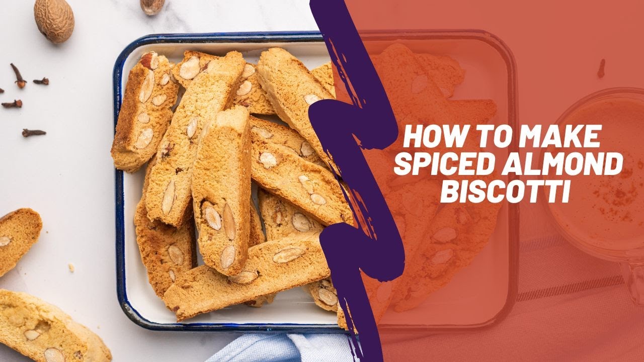 How to Make Spiced Almond Biscotti with Nutmeg and Cloves