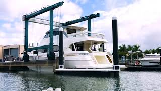 The Riviera 78 Motor Yacht comes to life