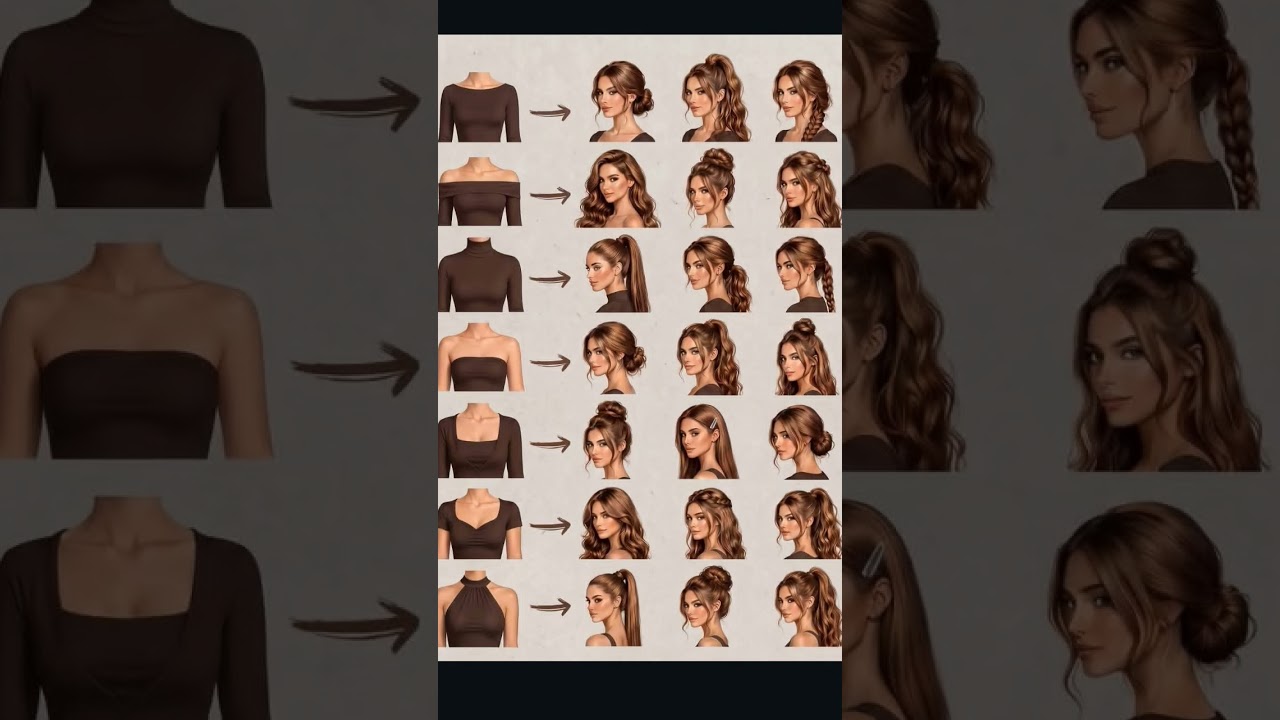 Best Hairstyles for Every Neckline 💇‍♀️ | Dress Neckline