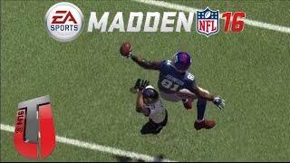Megatrons 1 Handed Backflip Td  Madden Nfl 16 ps4