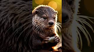 A small otter holding a pebble, soft chirps screenshot 4