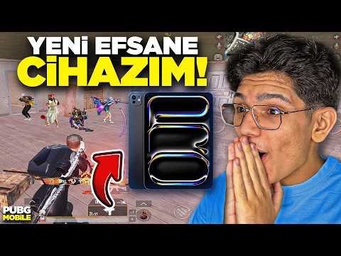 YENİ CİHAZ ALDIM! İPAD PRO M5 - PUBG MOBİLE