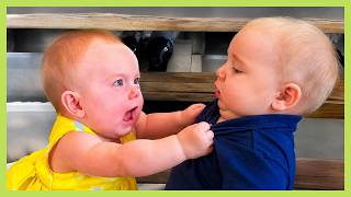 A MUST: Funniest Baby & Siblings Moments - Cute Babies Video || CUTE WEE