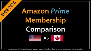 Famous Amazon Prime US vs Canada Comparison 2024-2025 Profile