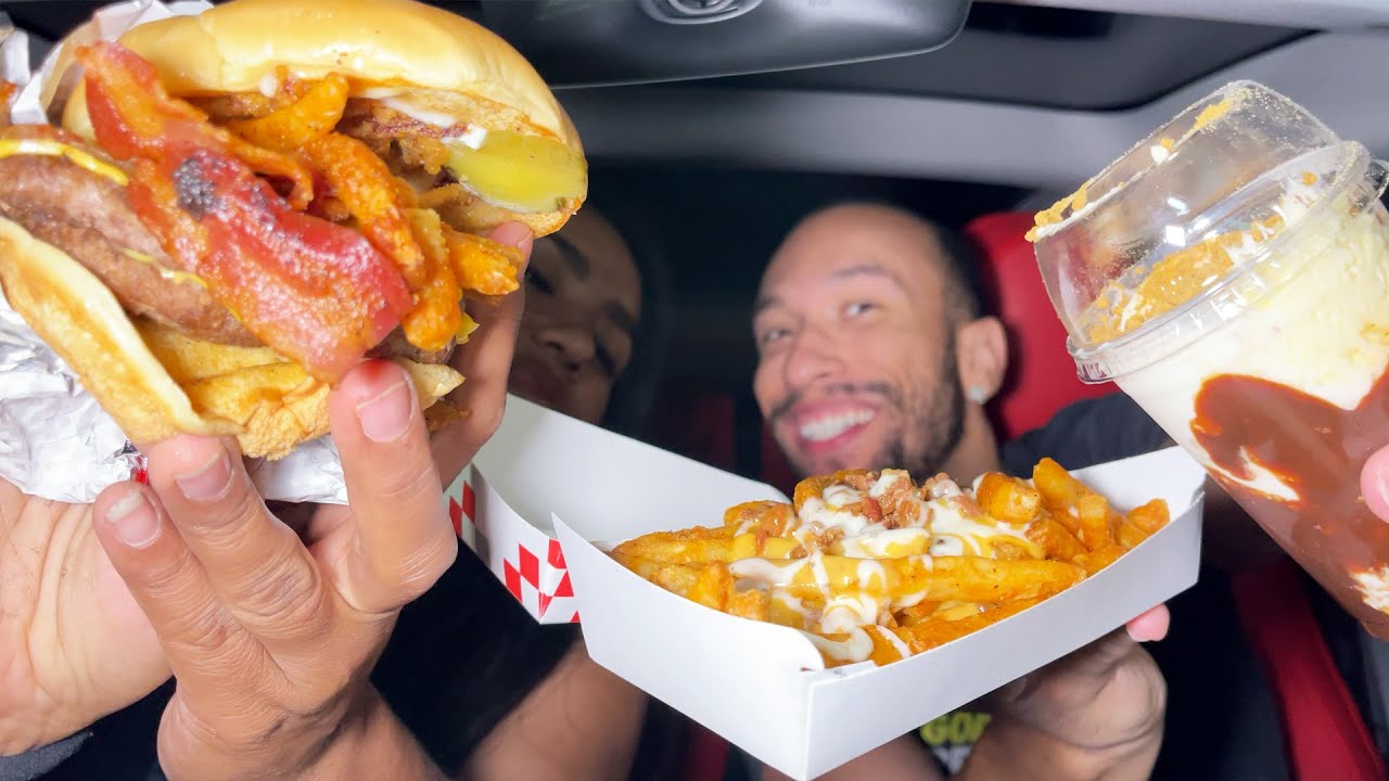 Checkers Rally's Super Loaded Buford, Loaded Fries & Fudge Cheesecake