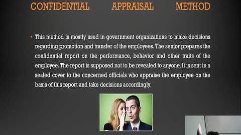 Traditional methods of performance appraisal Part 2