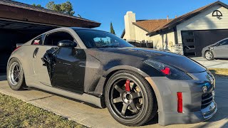 I RUINED THE WRAP ON MY 350z... | BOOST LEAK FIXED!