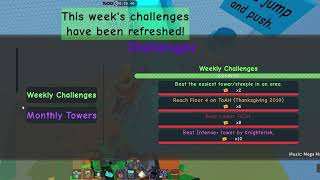 This is what happens when the weekly challenges change. #jtoh