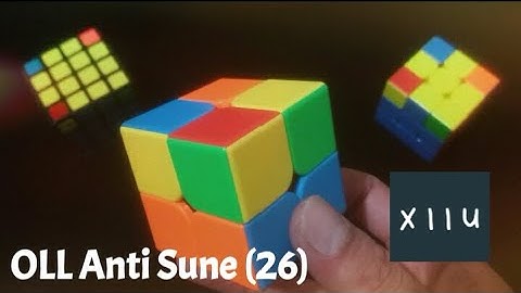 2x2 Cube | OLL 26 Anti Sune feat. 3x3 & 4x4