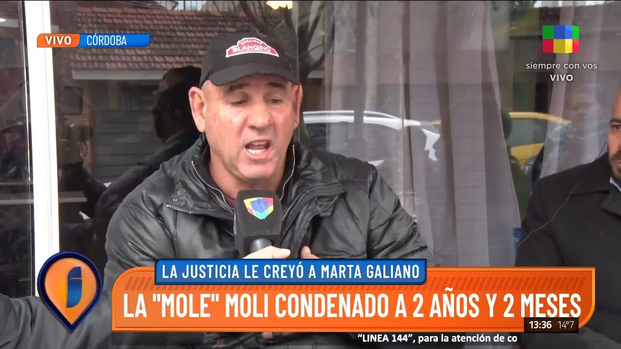 🗣️ "Mole" Moli enojado con los medios: "Le pedí perdón a mis hijos y a la Negra"