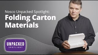 Nosco Unpacked Spotlight: Folding Carton Materials