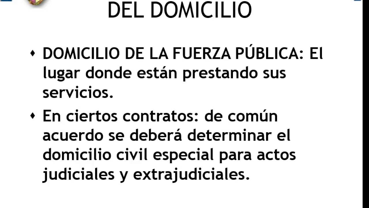 UTPL PERSONAS Y DOMICILIO (DERECHO CODIGO CIVIL I) - YouTube