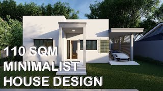 110 SQM MINIMALIST HOUSE DESIGN | Konsepto Designs