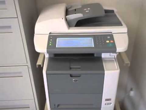 HP m3035 with a fuser gear issue