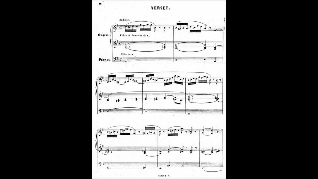 Théodore Dubois: Verset - Choral