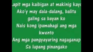 The Apl Song with lyrics- Black Eyed Peas