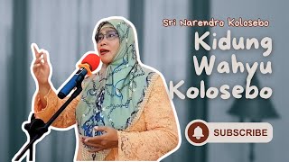 KIDUNG WAHYU KOLOSEBO - Sri Narendra Kalaseba (Ratna COVER) @citamulia-bahagia