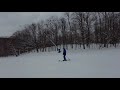 Camp Fortune - Beginner Chair and Allens Alley run.