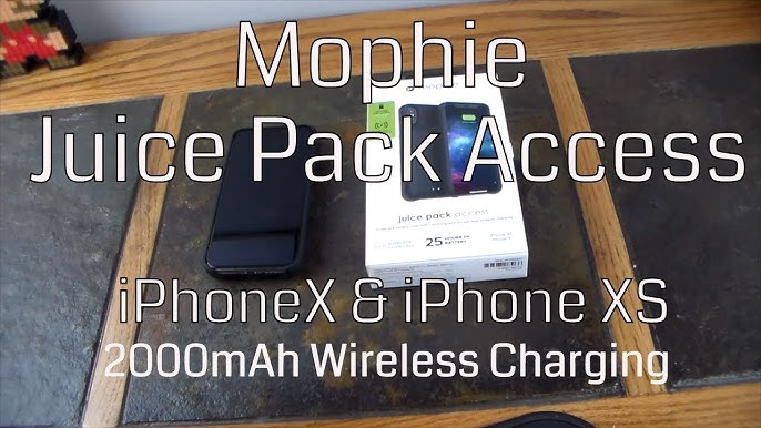 CES 2019: Mophie Juice Pack Access para iPhone X / XS / XS Max / XR 