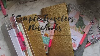 Putting Together Simple Travelers Notebooks