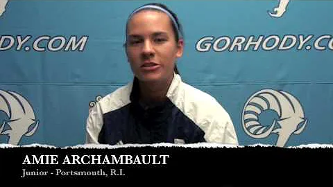 URI Softball - Amie Archambault