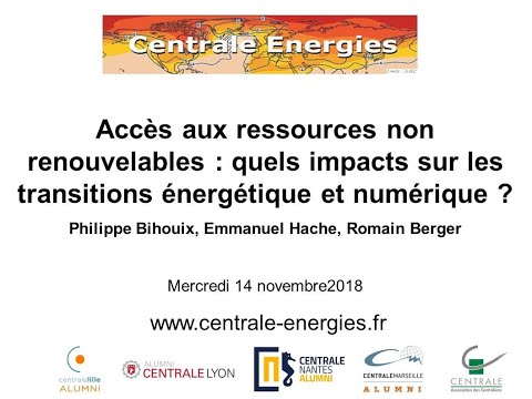 Acès aux ressources non renouvelables : quels impacts sur les transitions énergétiques  ?