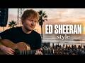 Ed Sheeran Inspired Chill Acoustic Guitar Playlist | Spring Morning Songs for Study, Focus