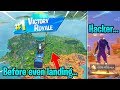 REAL Fortnite Hacker DRIVES the BATTLE BUS and gets me WINS every 1 second... (UNRELEASED SKINS)