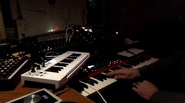 Novation Peak Moog Mother 32 Night Improvisation