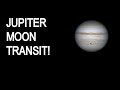 Europa Transit of Jupiter with a Celestron Evolution 8 telescope