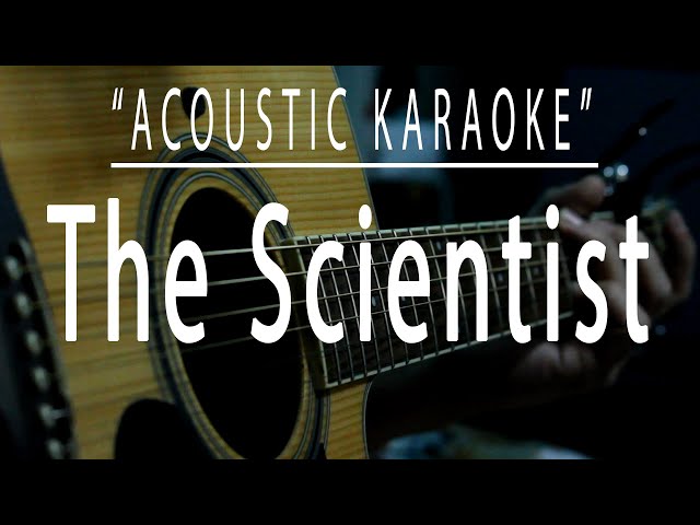 The Scientist - Acoustic karaoke (Coldplay) class=