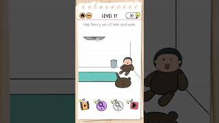 Brain Test 2: McBrain Family. Level 17. Help Nancy win at hide and seek. #games #braintest