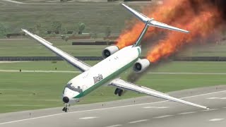 Amazing MD-82 Landing: The Most Dangerous Flight in Air Italy and Iberia History