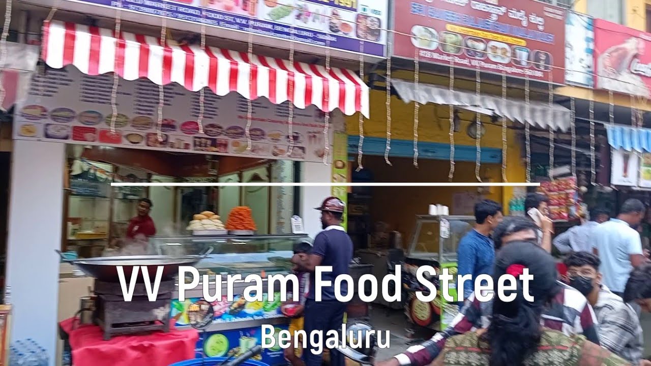 Bengaluru's Famous VV PURAM FOOD STREET Indian Street Food ವಿ.ವಿ