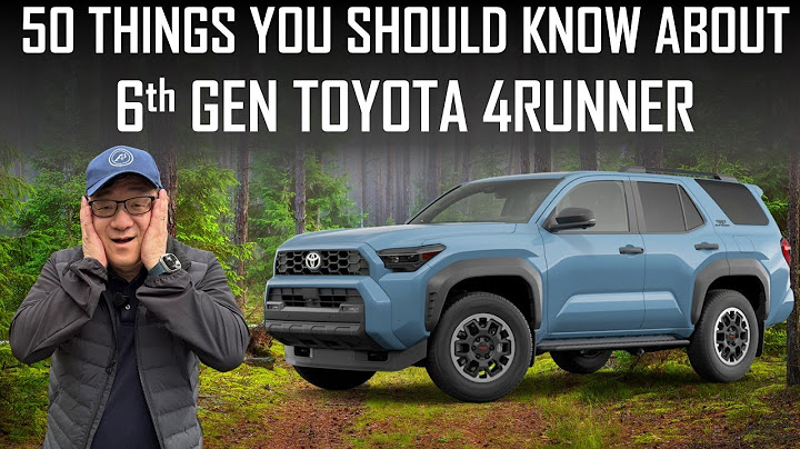50 THINGS YOU SHOULD KNOW ABOUT 6th GEN TOYOTA 4RUNNER // SOME SURPRISES