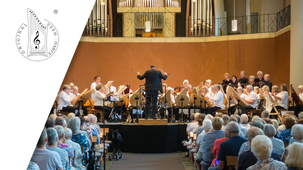 Veeh-Harfe Konzert der Projektwoche 2025 in der Erlöserkirche Essen - Little Rag (Sebastian Frank)