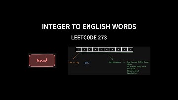 Integer to English Words - Leetcode 273 - Java