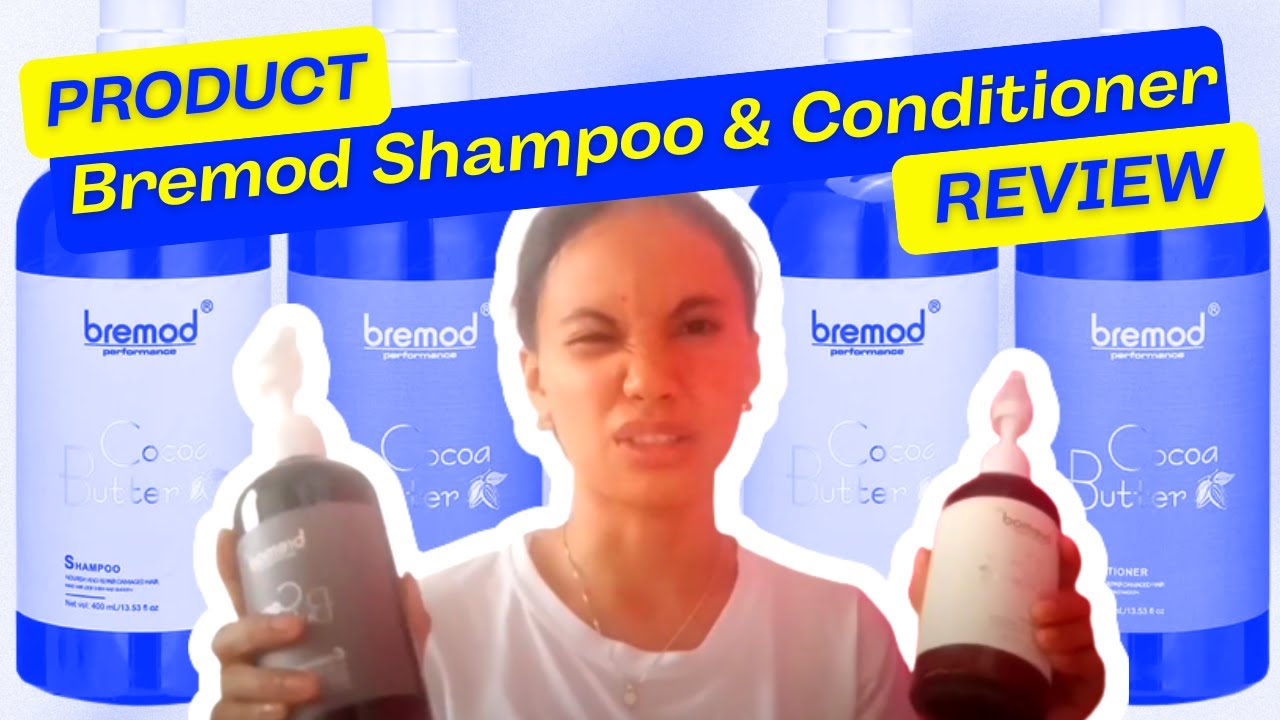 BREMOD Cocoa Butter Shampoo & Conditioner Hair Care Review 0289
