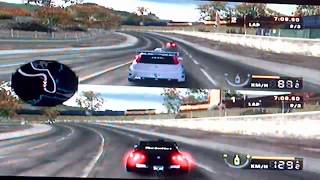 Need for Speed Most Wanted - 2 player split screen Grande Punto vs Golf  custom - HD - YouTube